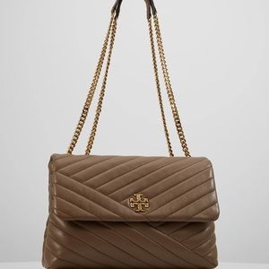 Tory Burch Kira Chevron Classic Taupe